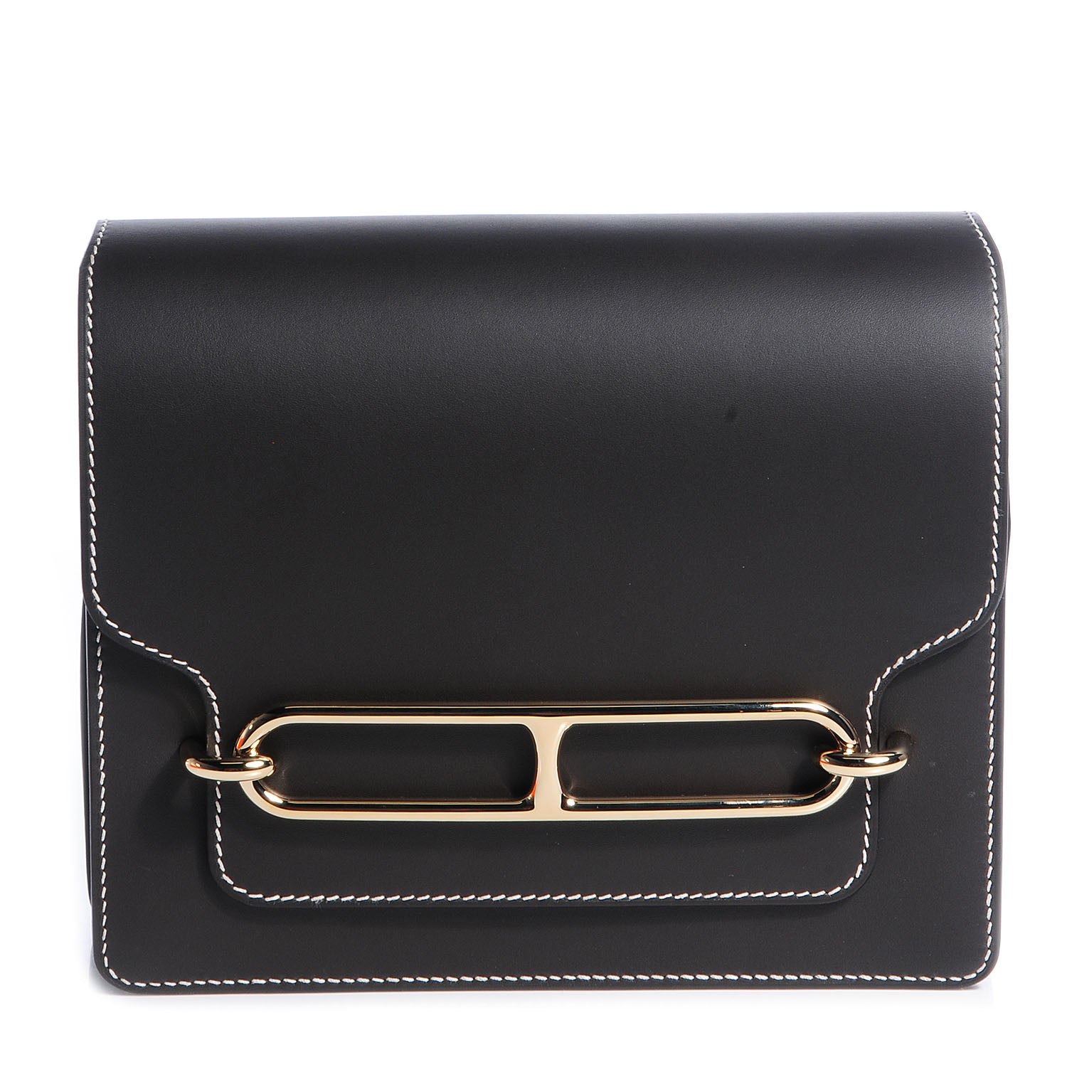 Hermes Veau Sombrero Sac Roulis 23 Fusain 1 of 9