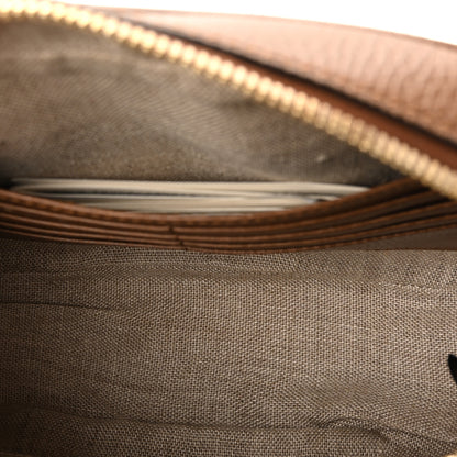 Gucci Monogram Mini Bree Messenger Bag Beige Tabacco 8 of 19
