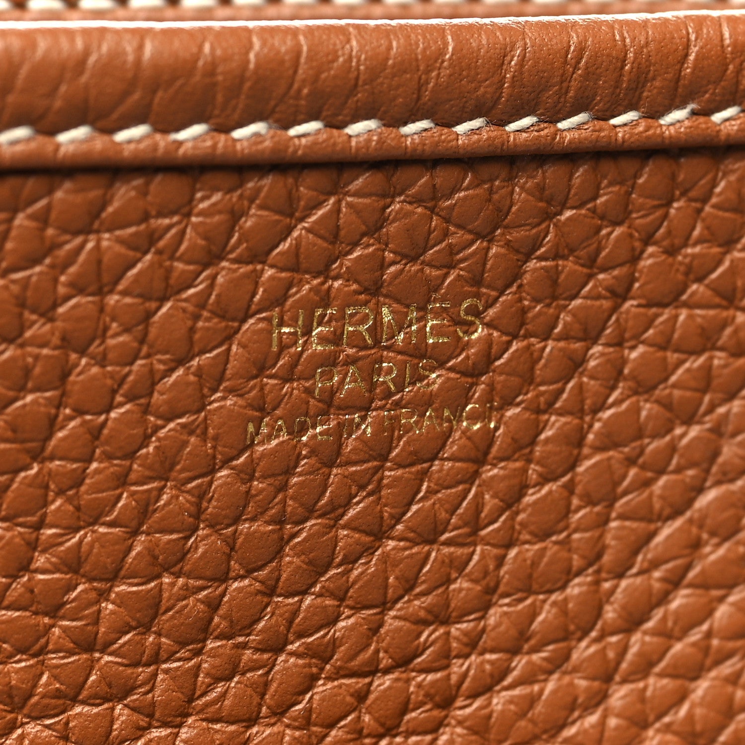 Hermes Taurillon Maurice Evelyne III PM Gold 6 of 11