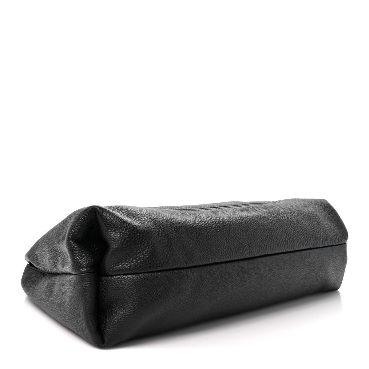 Gucci Grained Calfskin Softbit Maxi Shoulder Bag Black 5 of 11