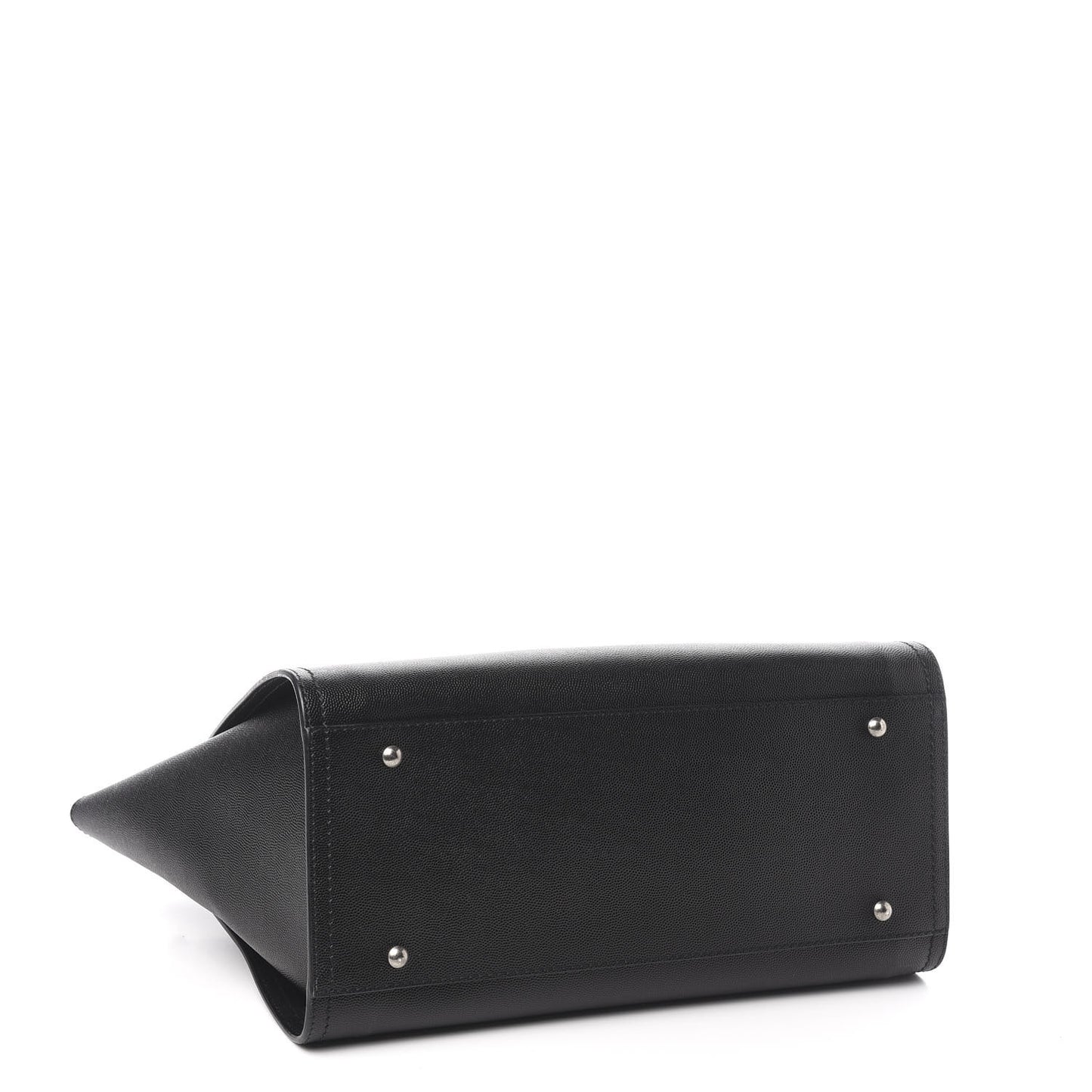 Caviar Small Studded Deauville Tote Black