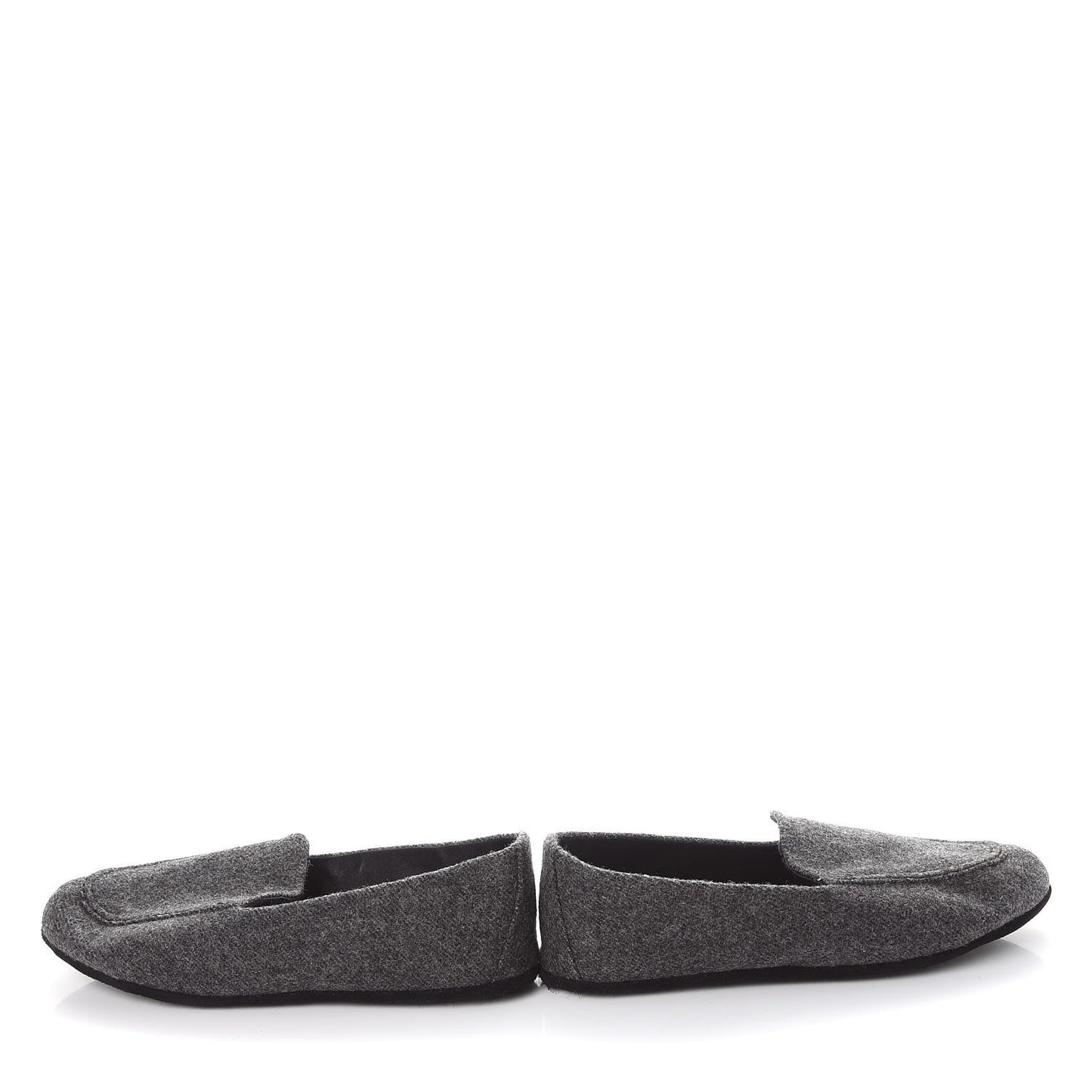 Felt Slippers Loafers 37 Anthracite