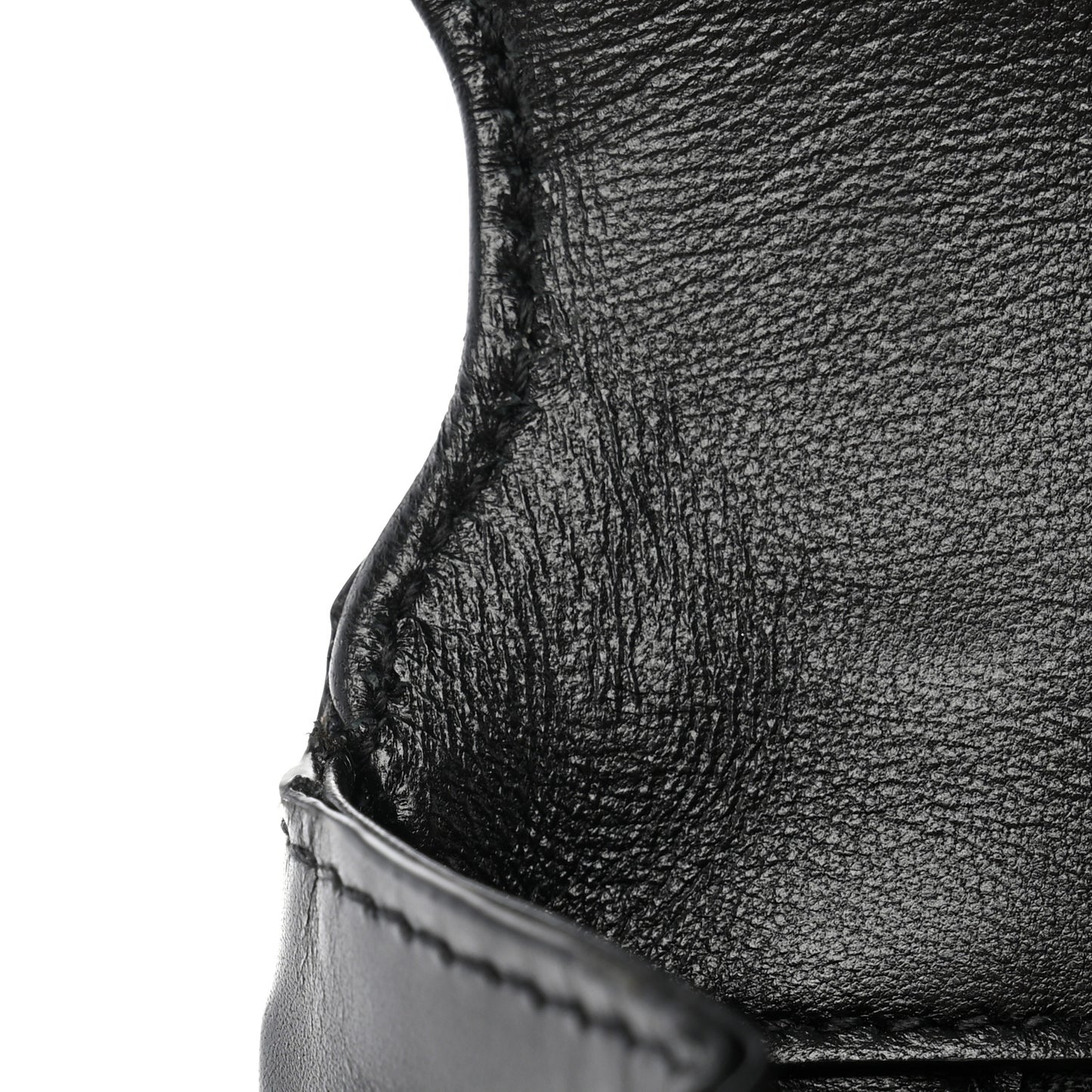 Smooth Calfskin Le Maillon Satchel Black