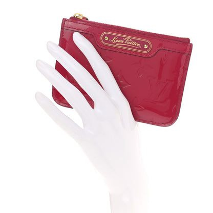 Louis Vuitton Vernis Key Pouch Rose Indien 2 of 8