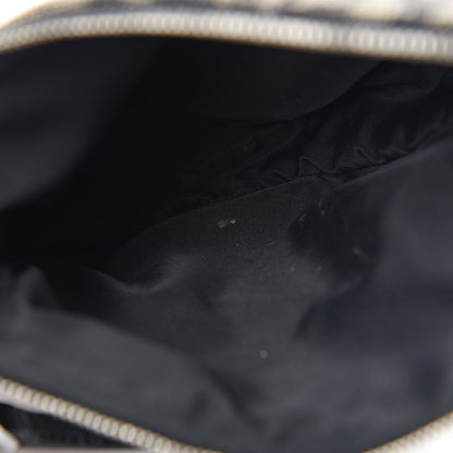 Christian Dior Monogram Mini Saddle Pochette Black 8 of 13