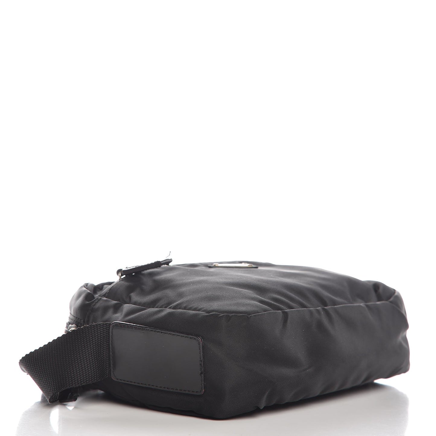 Nylon Vela Small Shoulder Bag Black
