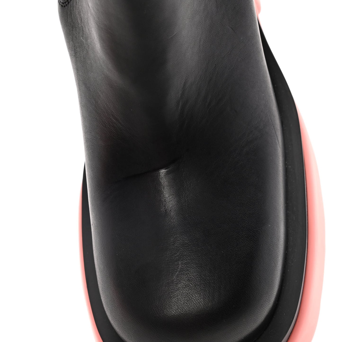 Calfskin The Flash Chelsea Boots 36.5 Black Flamingo