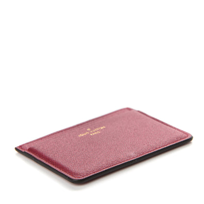 Louis Vuitton Calfskin Jeanne Wallet Insert Fuchsia 4 of 6
