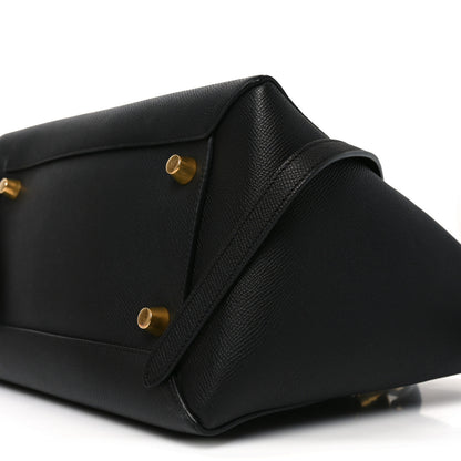 Celine Grained Calfskin Mini Belt Bag Black 10 of 10