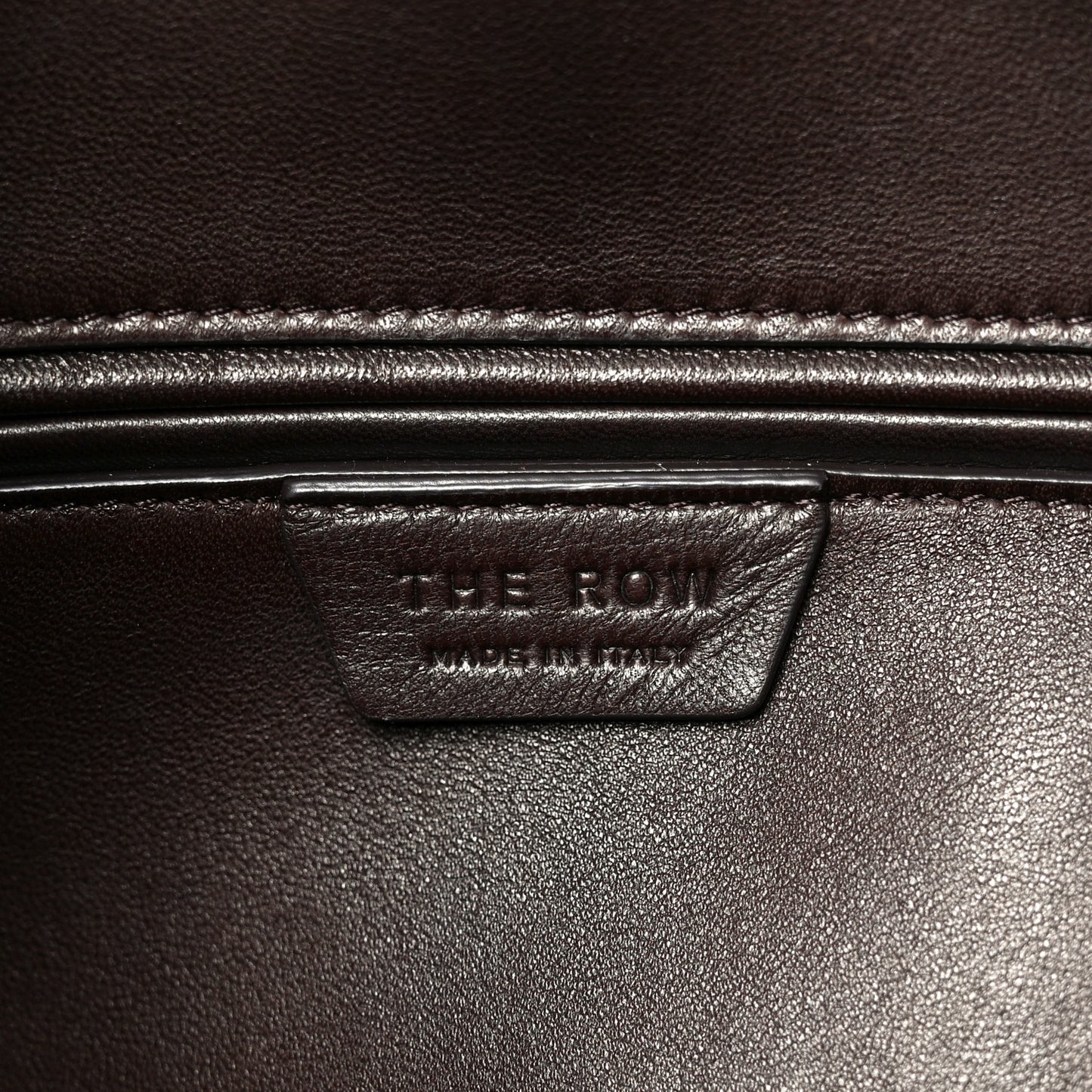 Matte Grained Calfskin India 15.75 Wood Brown