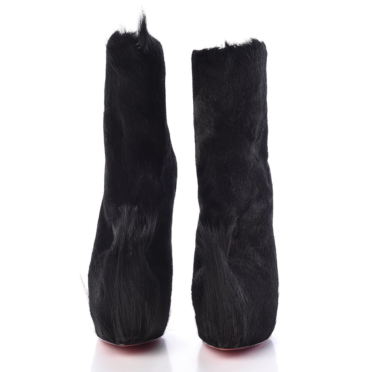 Goat Hair Puck 160 Ankle Boots 38 Black