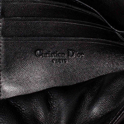 Christian Dior Lambskin Cannage New Lock Pouch Black 8 of 8