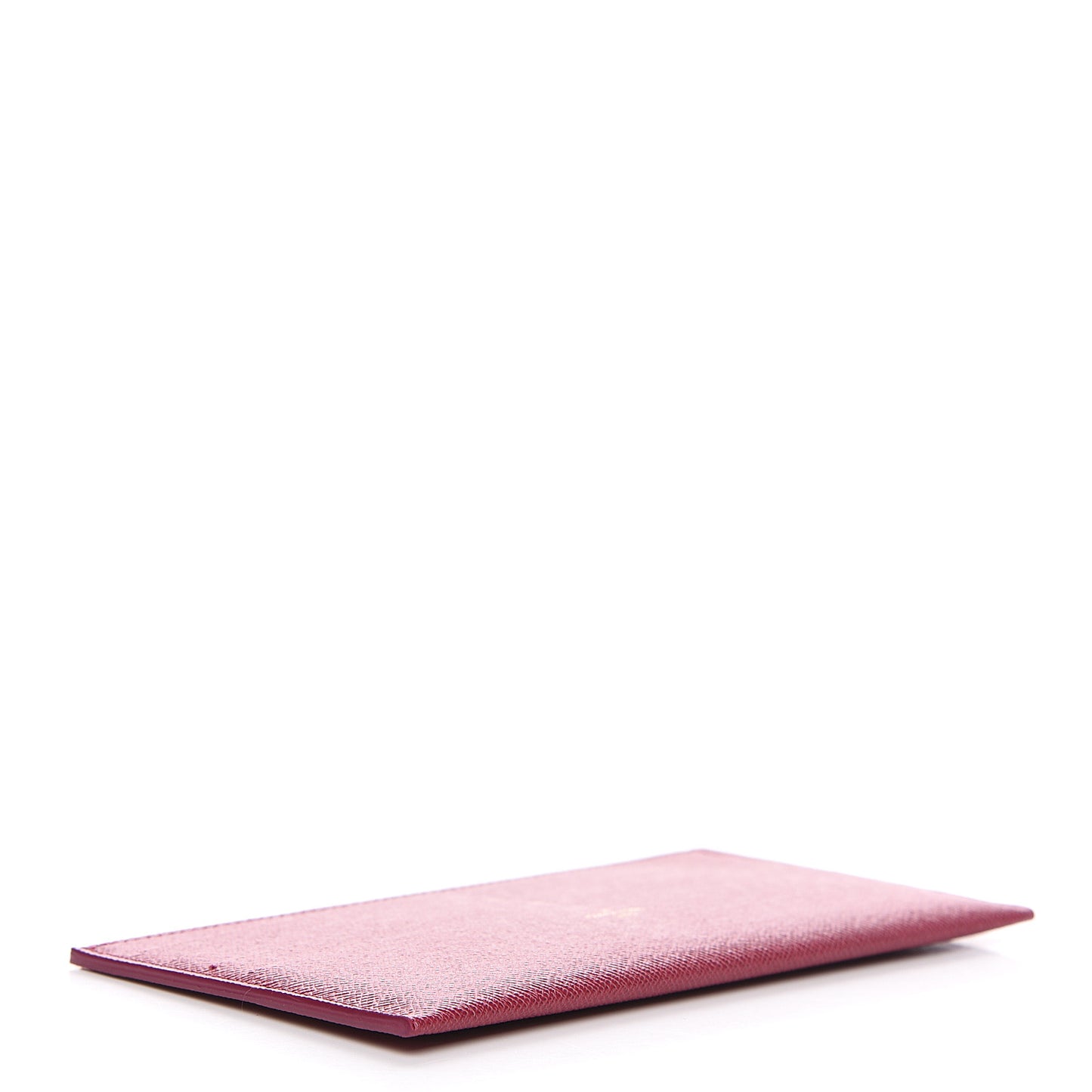 Calfskin Felicie Card Holder Insert Fuchsia