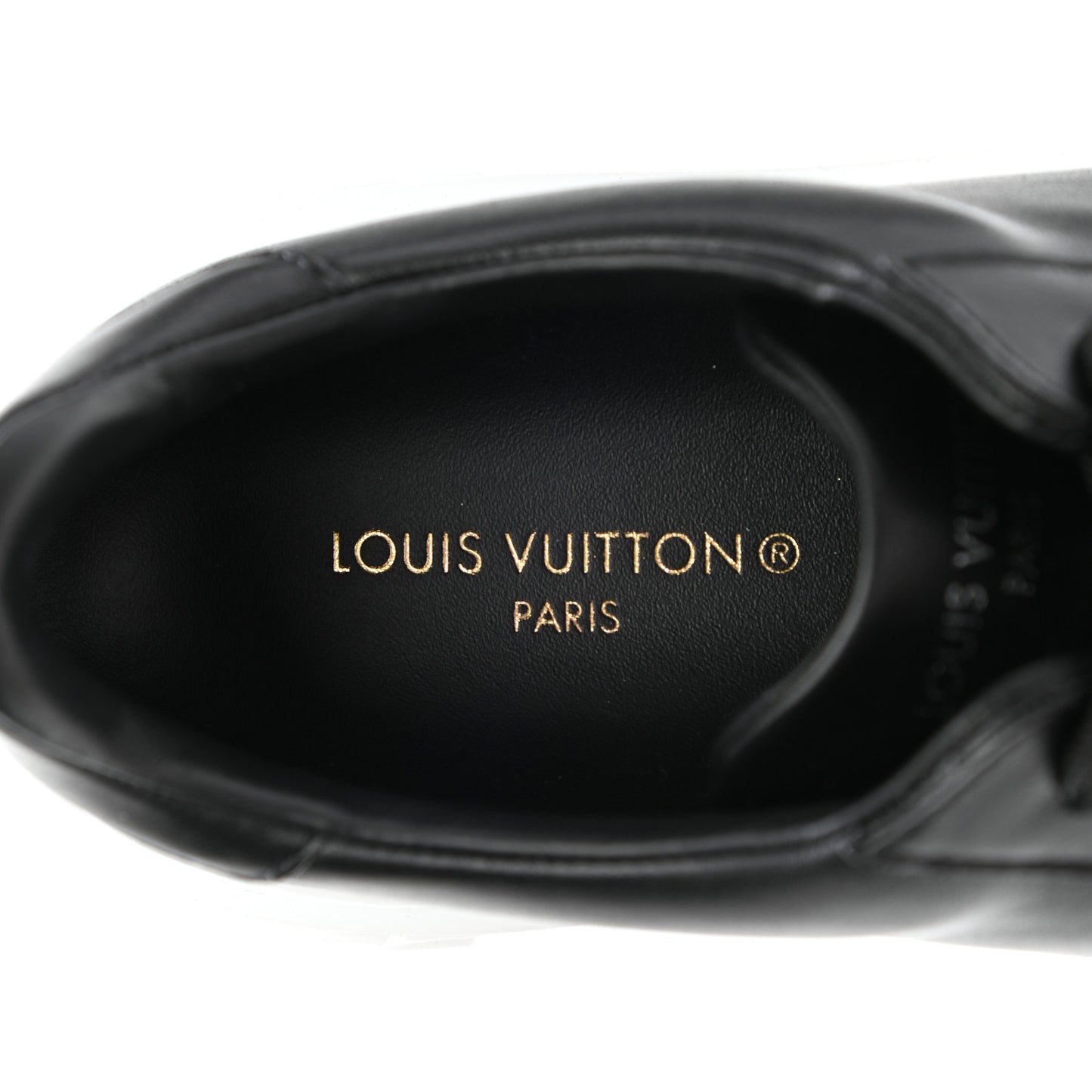 Calfskin Time Out Sneakers 38 Black