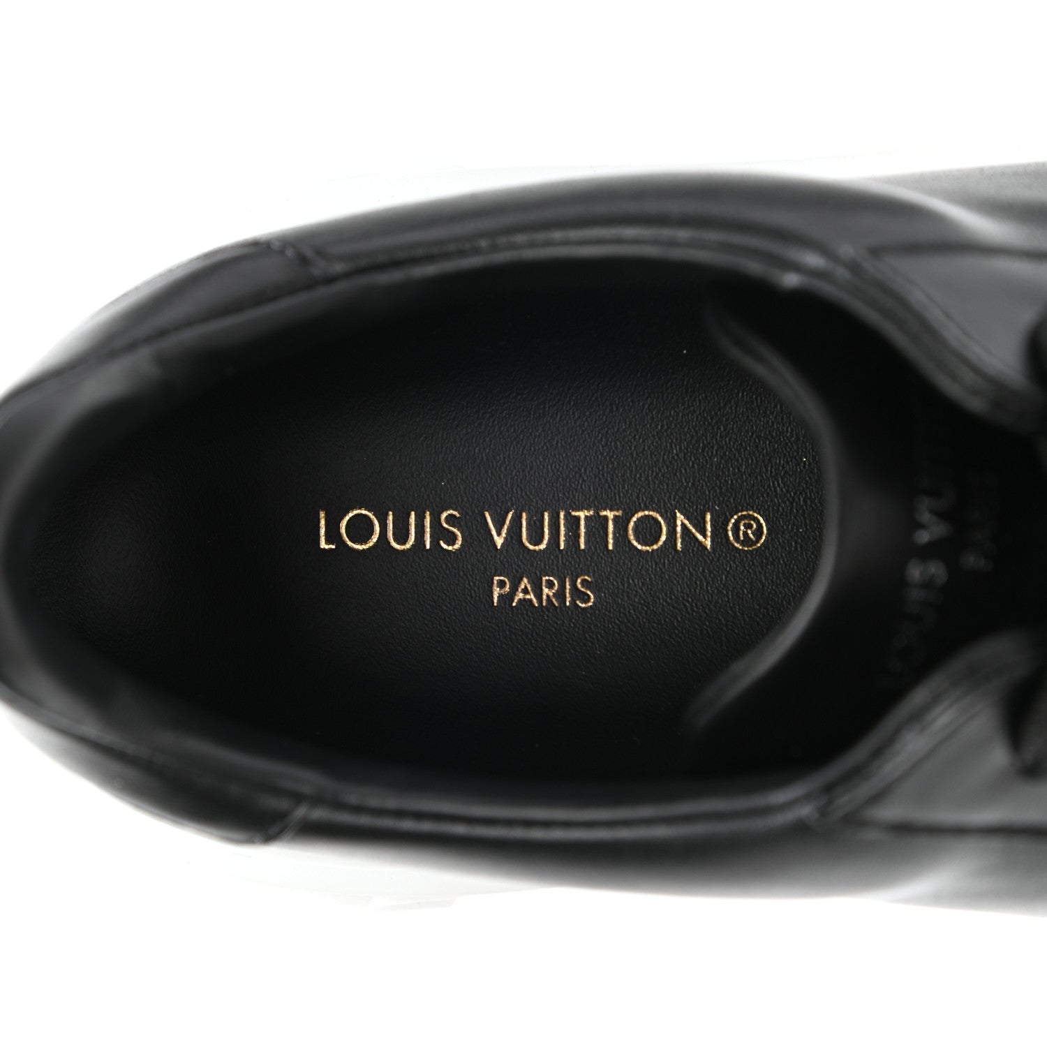 Louis Vuitton Calfskin Time Out Sneakers 38 Black 8 of 9
