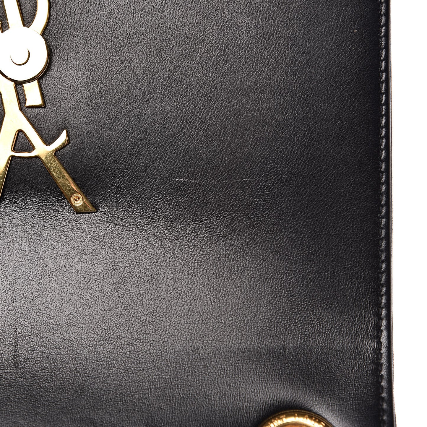 Lambskin Matelasse Monogram Medium Vicky Chain Bag Black