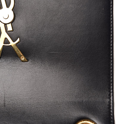 Saint Laurent Lambskin Matelasse Monogram Medium Vicky Chain Bag Black 13 of 15