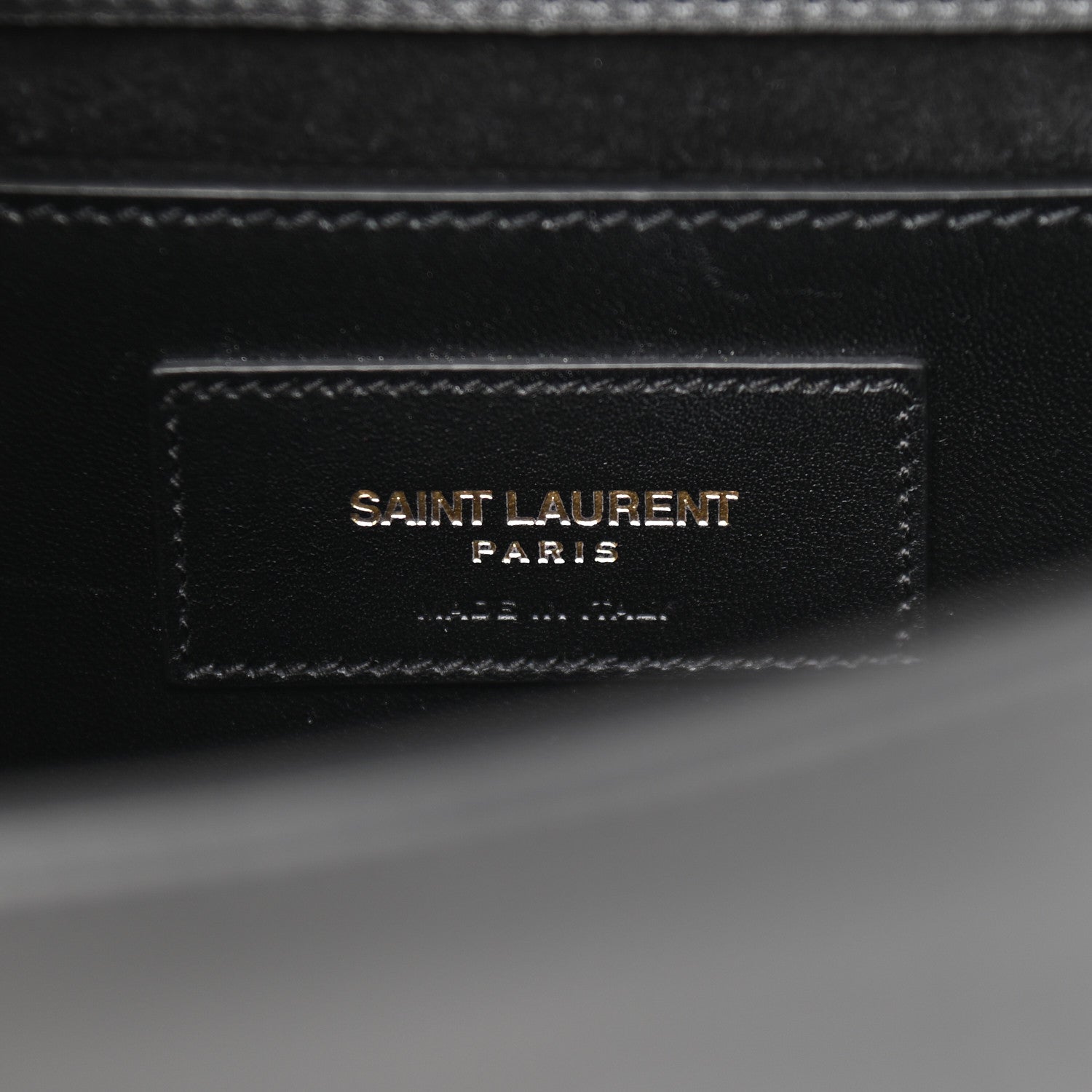 Saint Laurent Calfskin Small Classic Monogram Kate Tassel Satchel Black 6 of 8