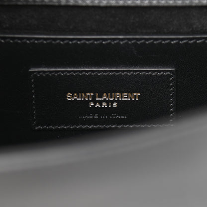 Saint Laurent Calfskin Small Classic Monogram Kate Tassel Satchel Black 6 of 8
