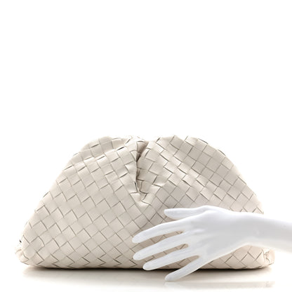 Bottega Veneta Nappa Maxi Intrecciato The Pouch Oversized Clutch Plaster 2 of 10