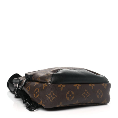Louis Vuitton Monogram Macassar Avenue Sling Bag 4 of 9