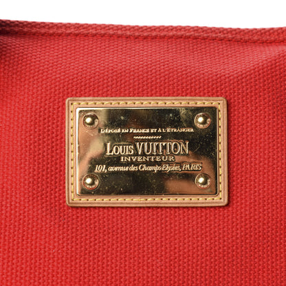 Louis Vuitton Antigua Cabas GM Red 11 of 11