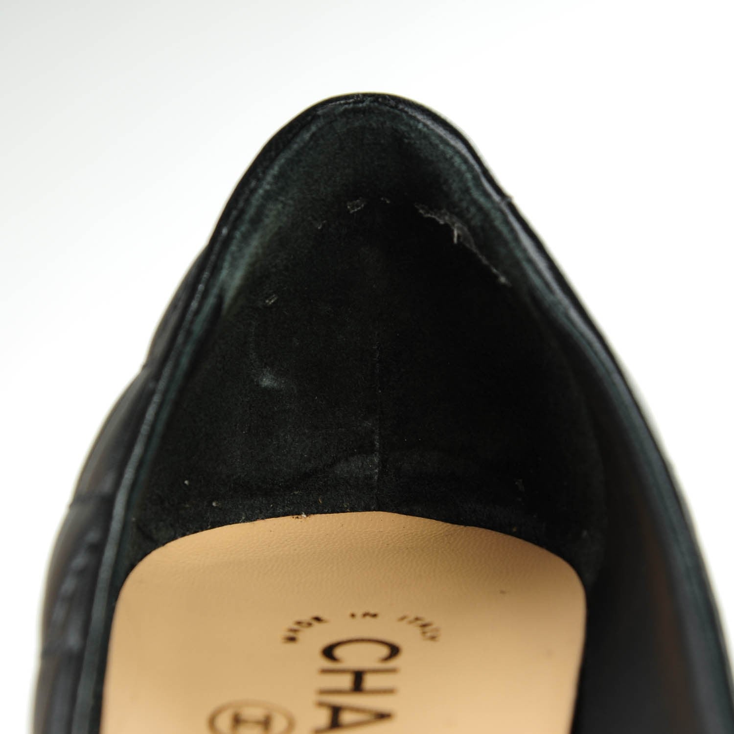 Chanel Lambskin Quilted Pumps 39 Black 9 of 10