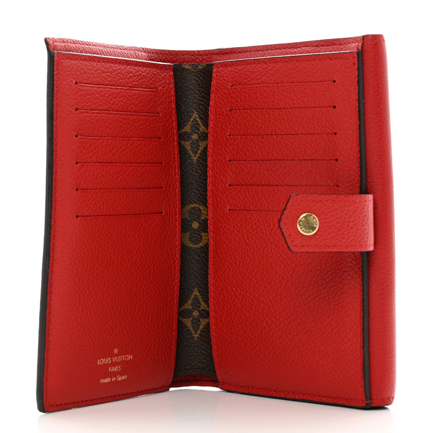 Louis Vuitton Monogram Pallas Compact Wallet Cherry 5 of 8