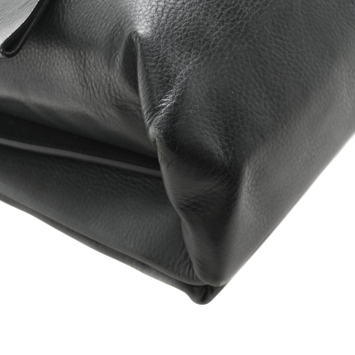 Celine Smooth Calfskin Blade Flap Black 8 of 9
