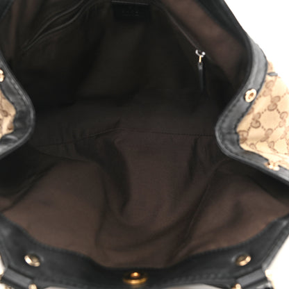 Gucci Monogram Medium Sukey Tote Beige Ebony Black 5 of 10