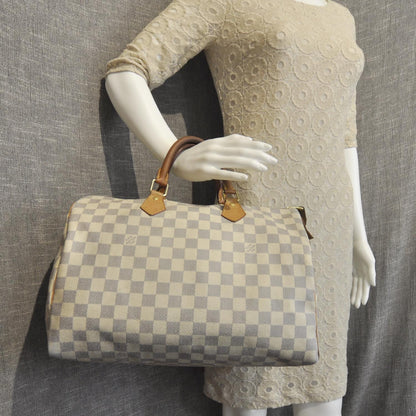Louis Vuitton Damier Azur Speedy 35 2 of 8