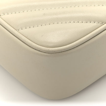 Saint Laurent Calfskin Matelasse Monogram Lou Camera Bag Crema Soft 13 of 16