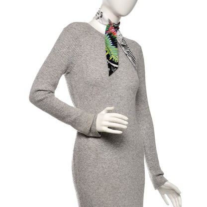 Hermes Silk Mythiques Phoenix Coloriages Twilly Blanc Noir Multicolor 2 of 6