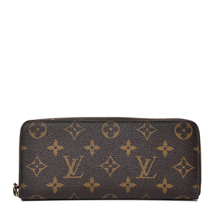Louis Vuitton Monogram Clemence Wallet Fuchsia 1 of 16