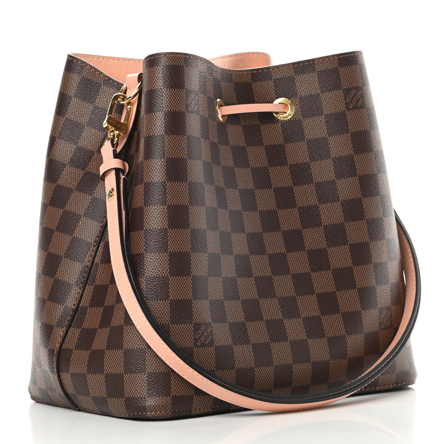 Damier Ebene Neonoe MM Venus Pink