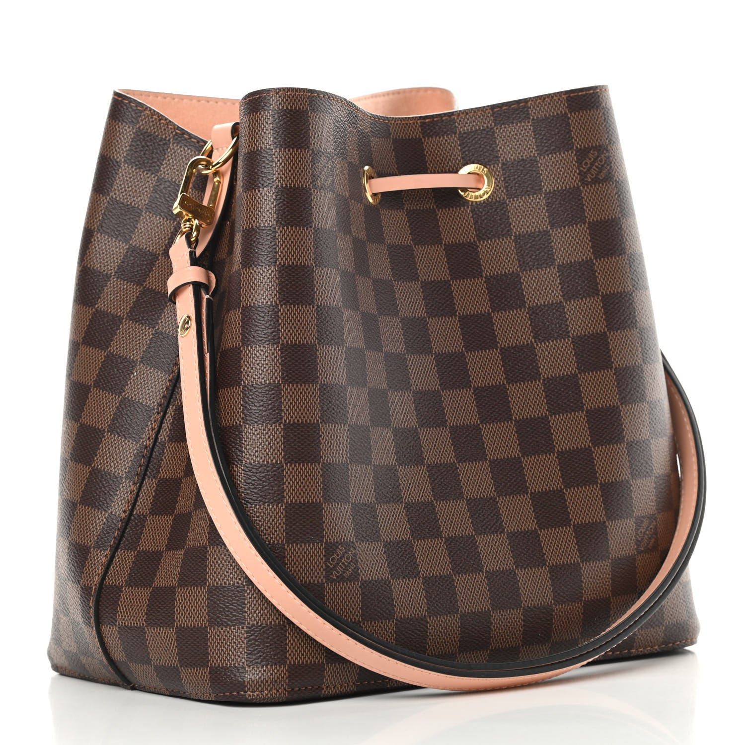 Louis Vuitton Damier Ebene Neonoe MM Venus Pink 3 of 13
