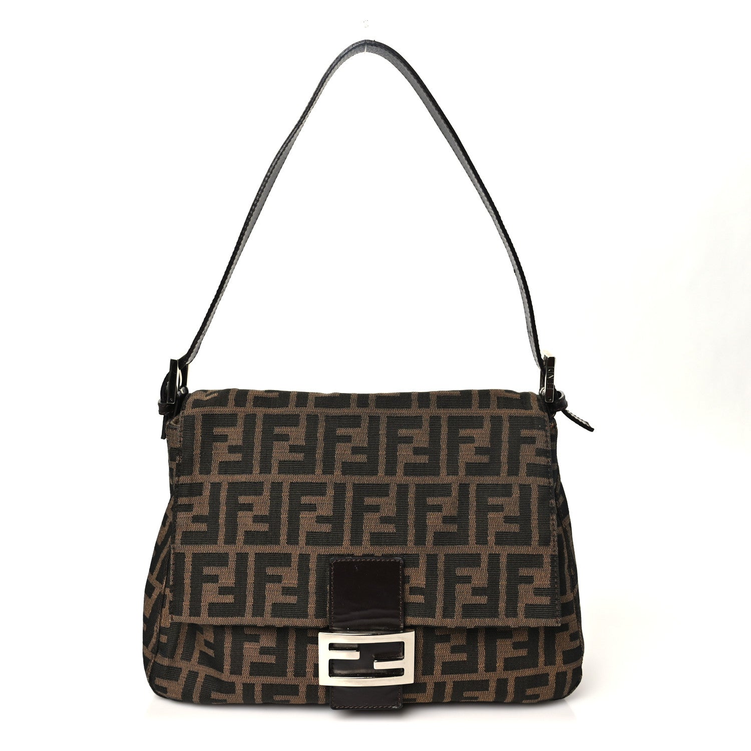 Fendi Zucca Mama Baguette Tobacco 1 of 8