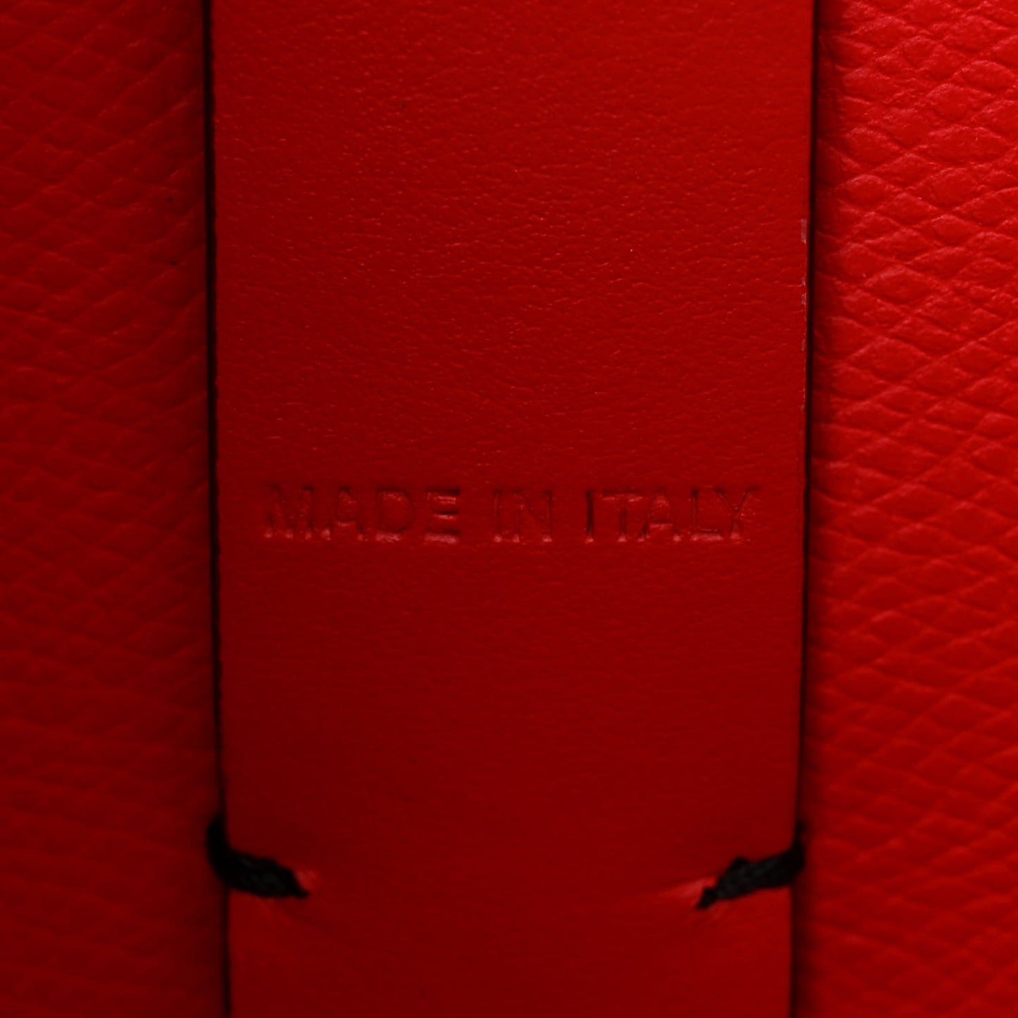 Calfskin Spikes Mini East West Cabata Tote Black