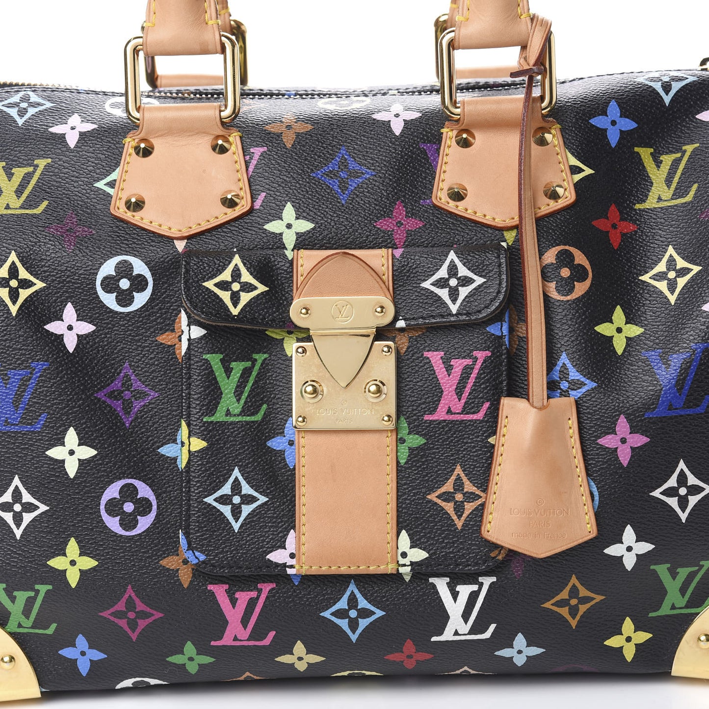 Monogram Multicolor Speedy 30 Black