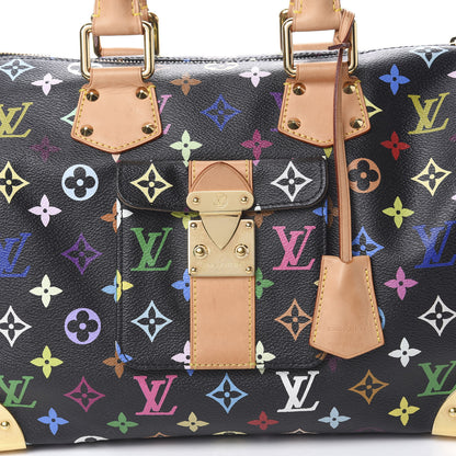 Louis Vuitton Monogram Multicolor Speedy 30 Black 11 of 14