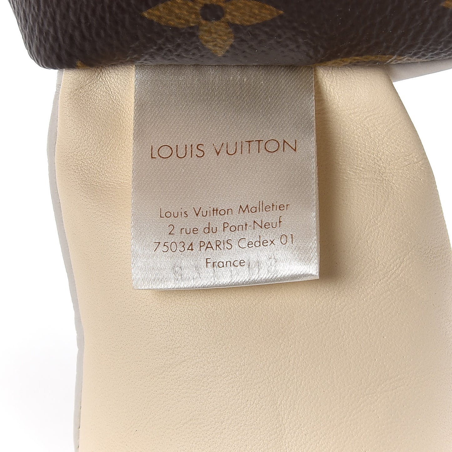 Calfskin Monogram Doudou Oscar Dog Beige