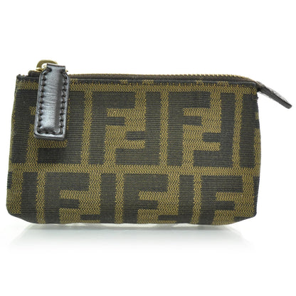 Fendi Zucca Coin Purse Tobacco 1 of 10