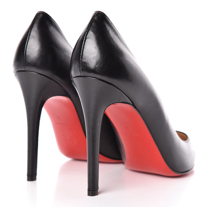 Christian Louboutin Shiny Nappa Pigalle 100 Pumps 41 Black 4 of 9