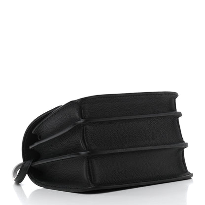 Versace Grained Calfskin La Medusa Shoulder Bag Black 4 of 10