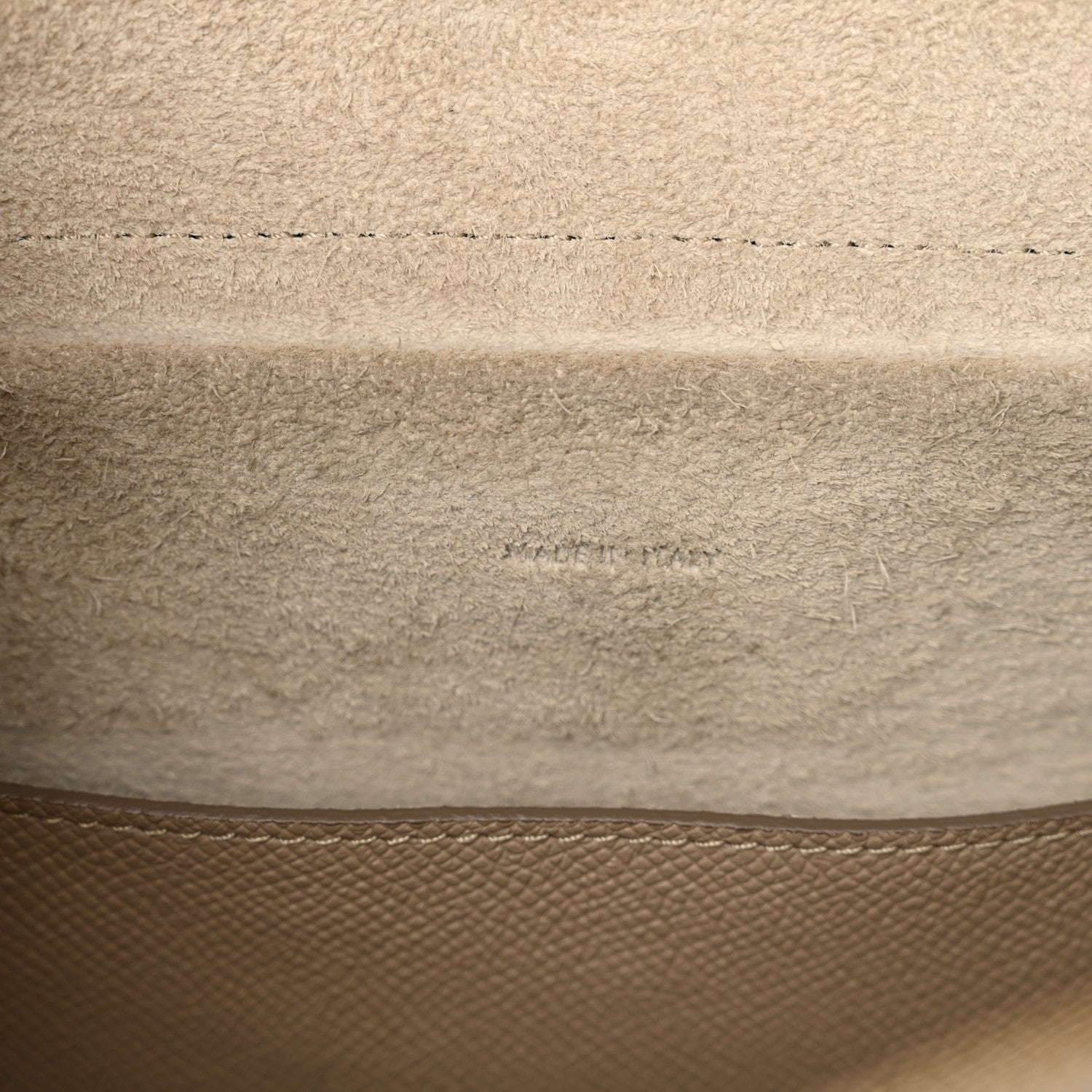 Celine Grained Calfskin Micro Belt Bag Light Taupe 6 of 15