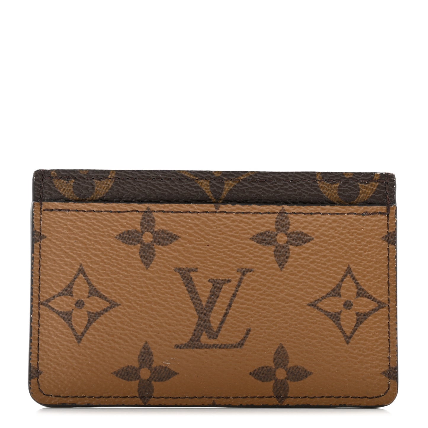 Reverse Monogram Card Holder