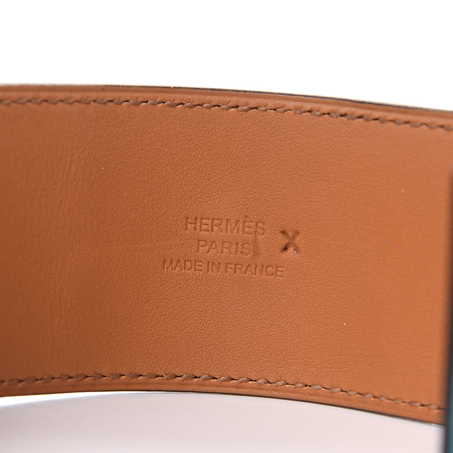 Hermes Epsom Collier de Chien CDC Bracelet S Bleu Paon 5 of 6