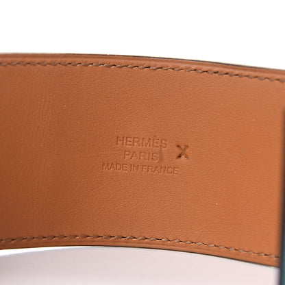 Hermes Epsom Collier de Chien CDC Bracelet S Bleu Paon 5 of 6