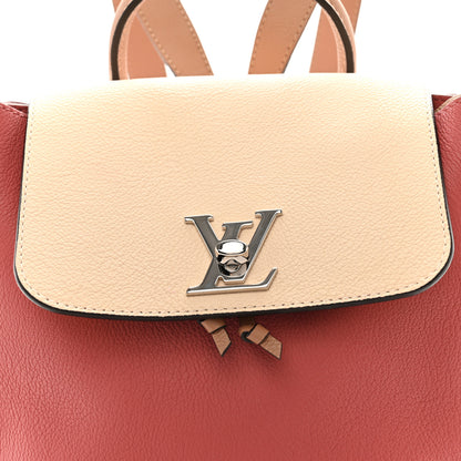 Louis Vuitton Calfskin Lockme Backpack Pink 7 of 11