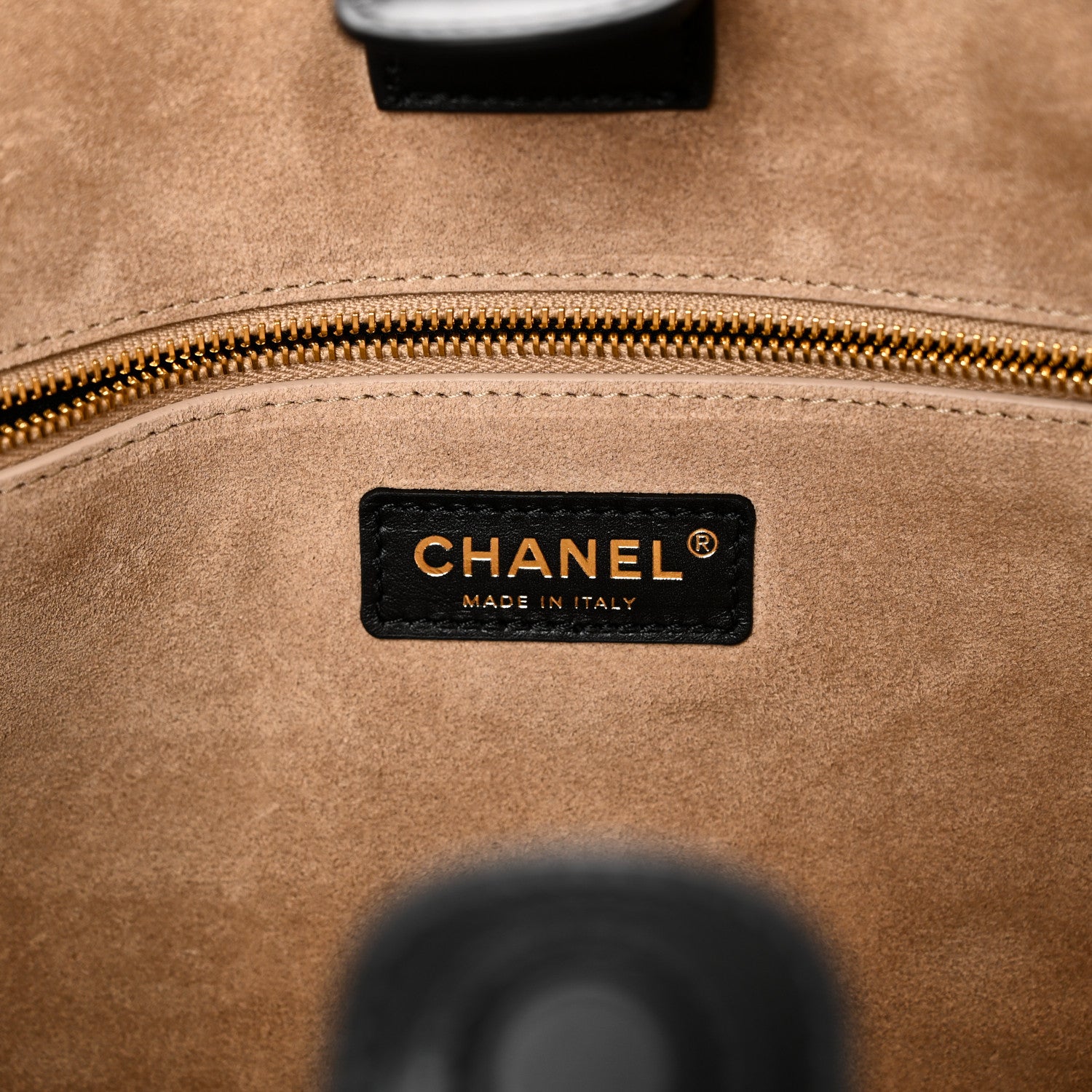 Chanel Calfskin Archetype Small Shopping Tote Black 6 of 11
